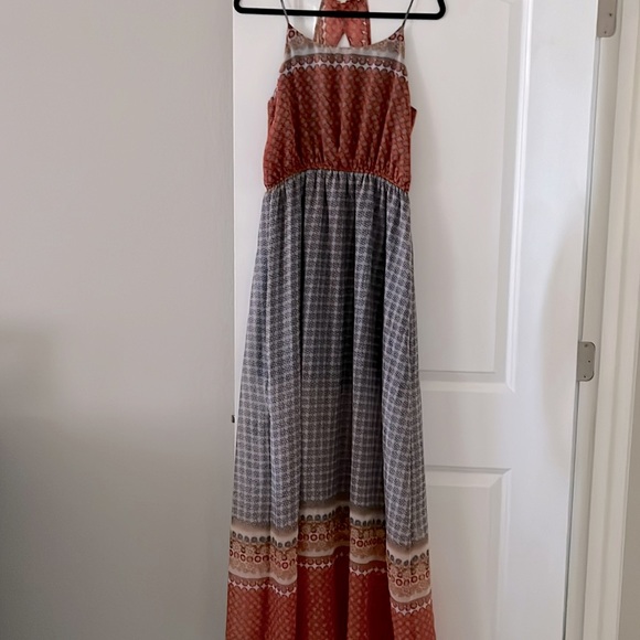 🌺🌼Boho maxi! Alta’r d State! Sz L.Super flowy!.Beautiful colors of fall🍁🌻 - Picture 1 of 7
